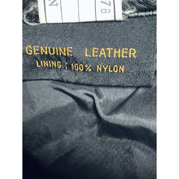 Harley Davidson Leather & Stretch Pants Women’s 38/10 - See measurements (29) - Picture 11 of 12